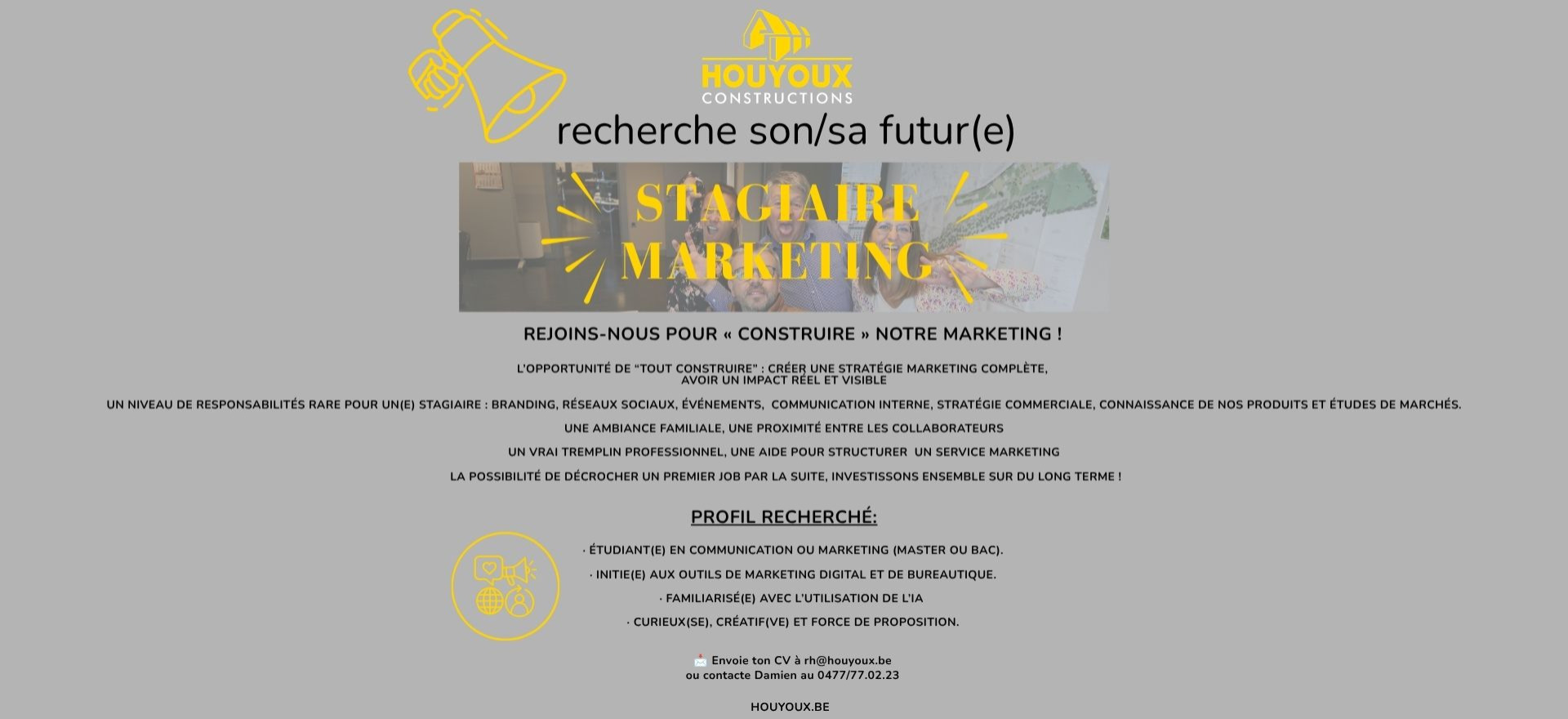 Stagiaire Marketing class=