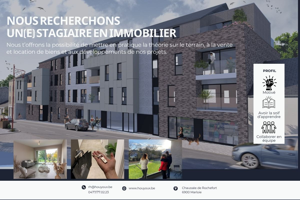 Stagiaire en Immobilier